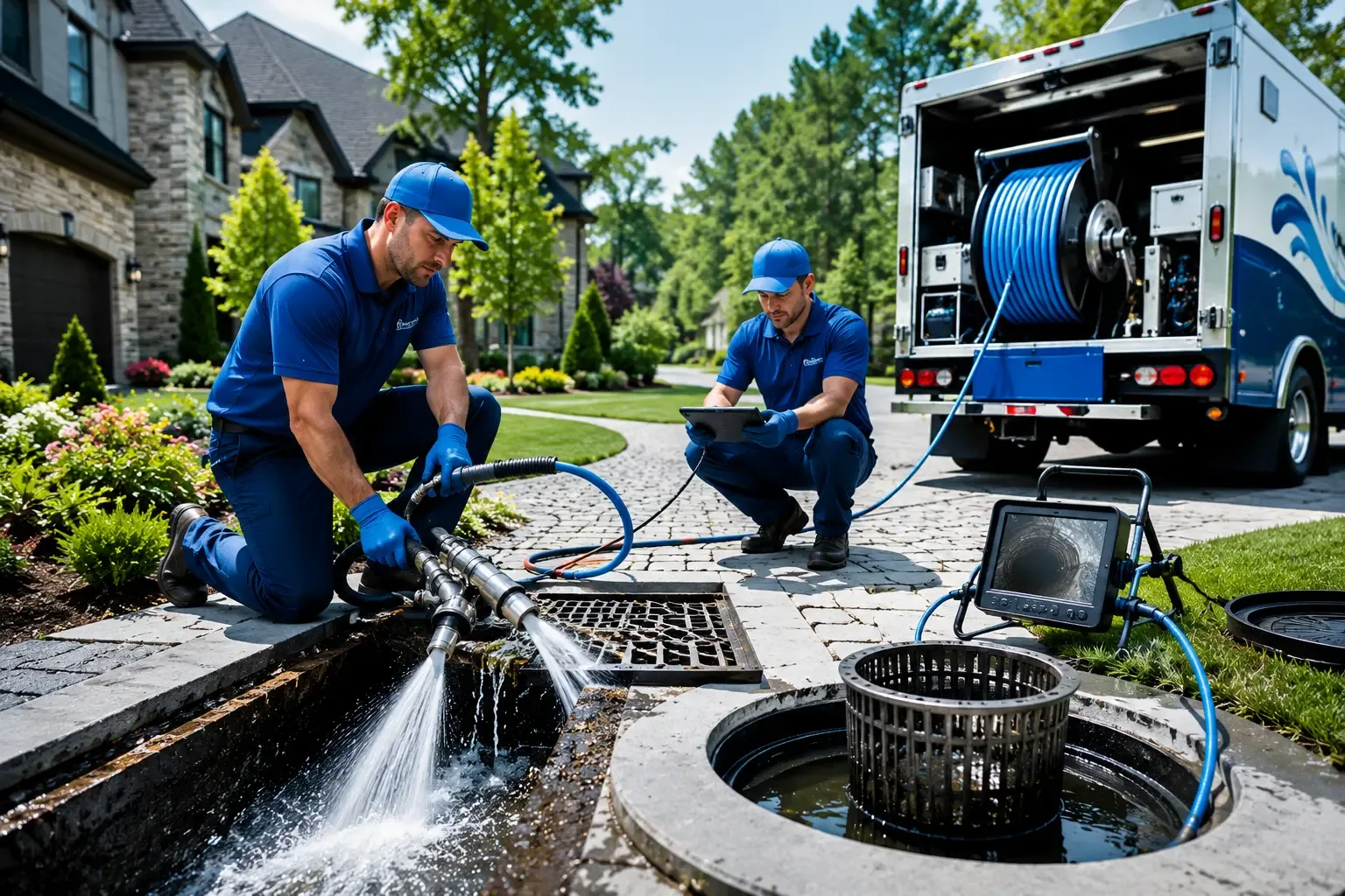 Local outdoor drain cleaning professionals in Durham, ME