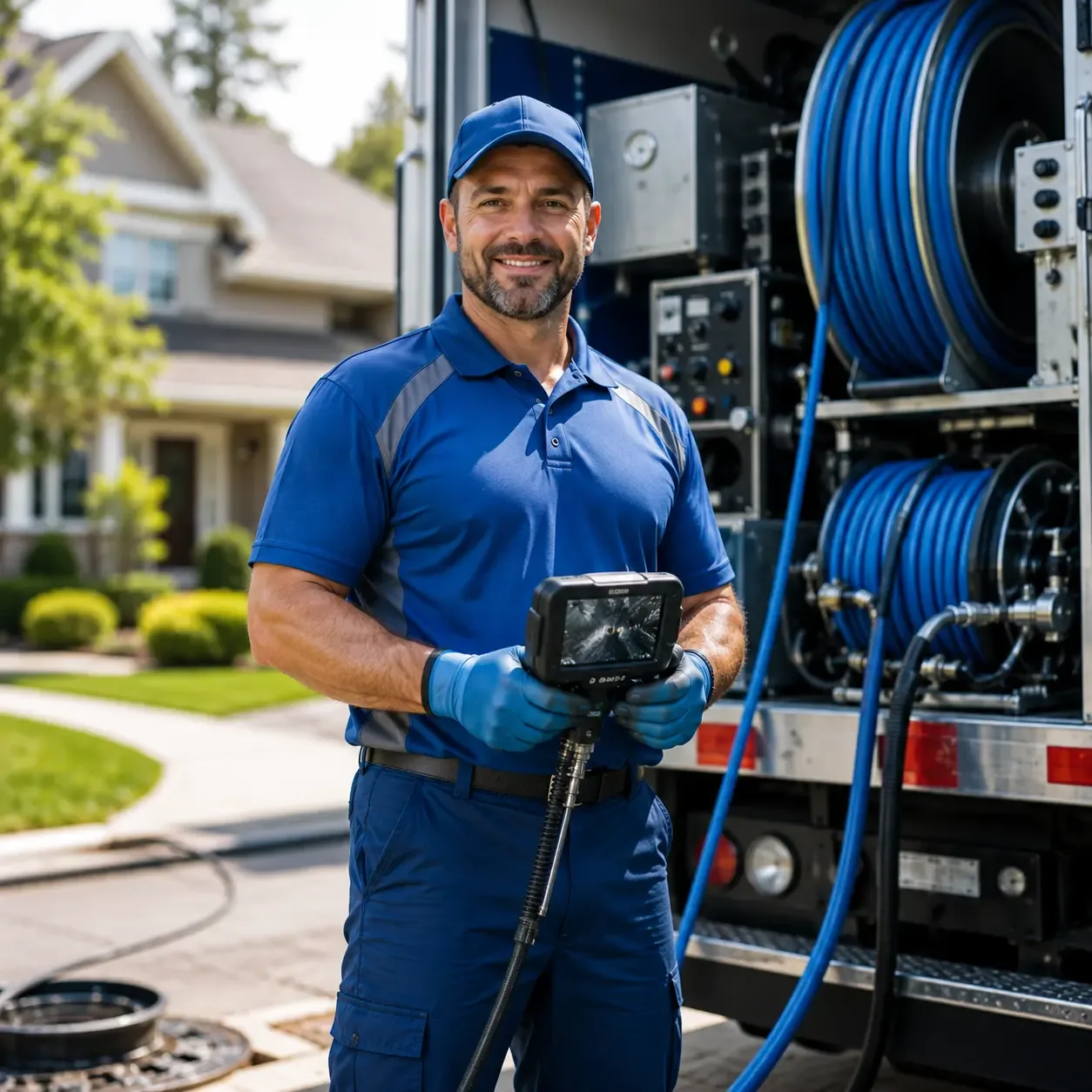 Local outdoor drain cleaning specialists in Durham, ME